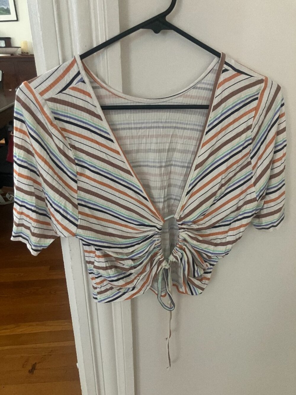 Striped Crop Top